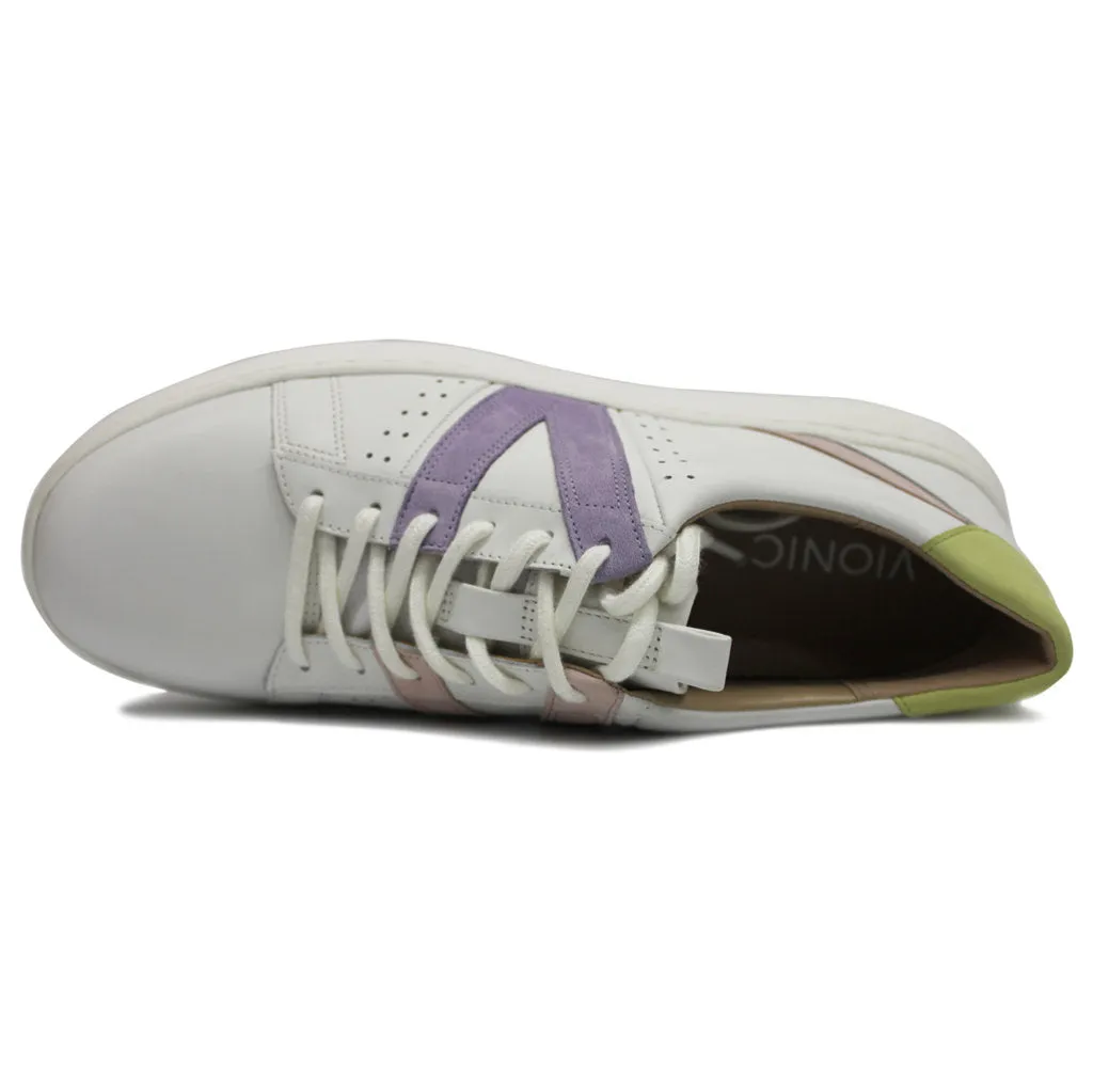 Abyss Simasa Leather Nubuck Women's Low Top Trainers