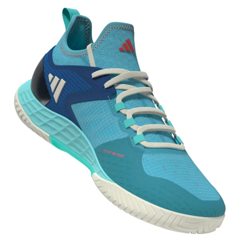 Adidas Adizero Ubersonic 4.1  Men Tennis Shoes - Turquoise / Light Aqua / Off White