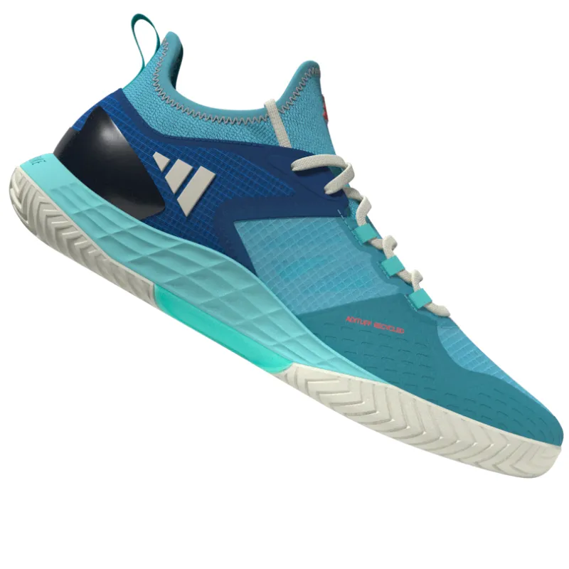 Adidas Adizero Ubersonic 4.1  Men Tennis Shoes - Turquoise / Light Aqua / Off White