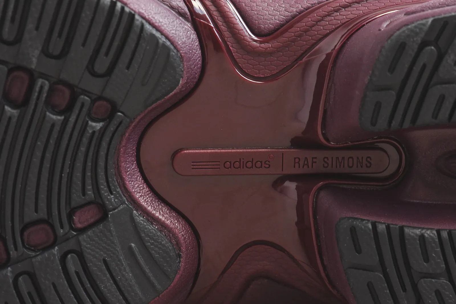 adidas by Raf Simons Ozweego III - Burgundy / Maroon / Red