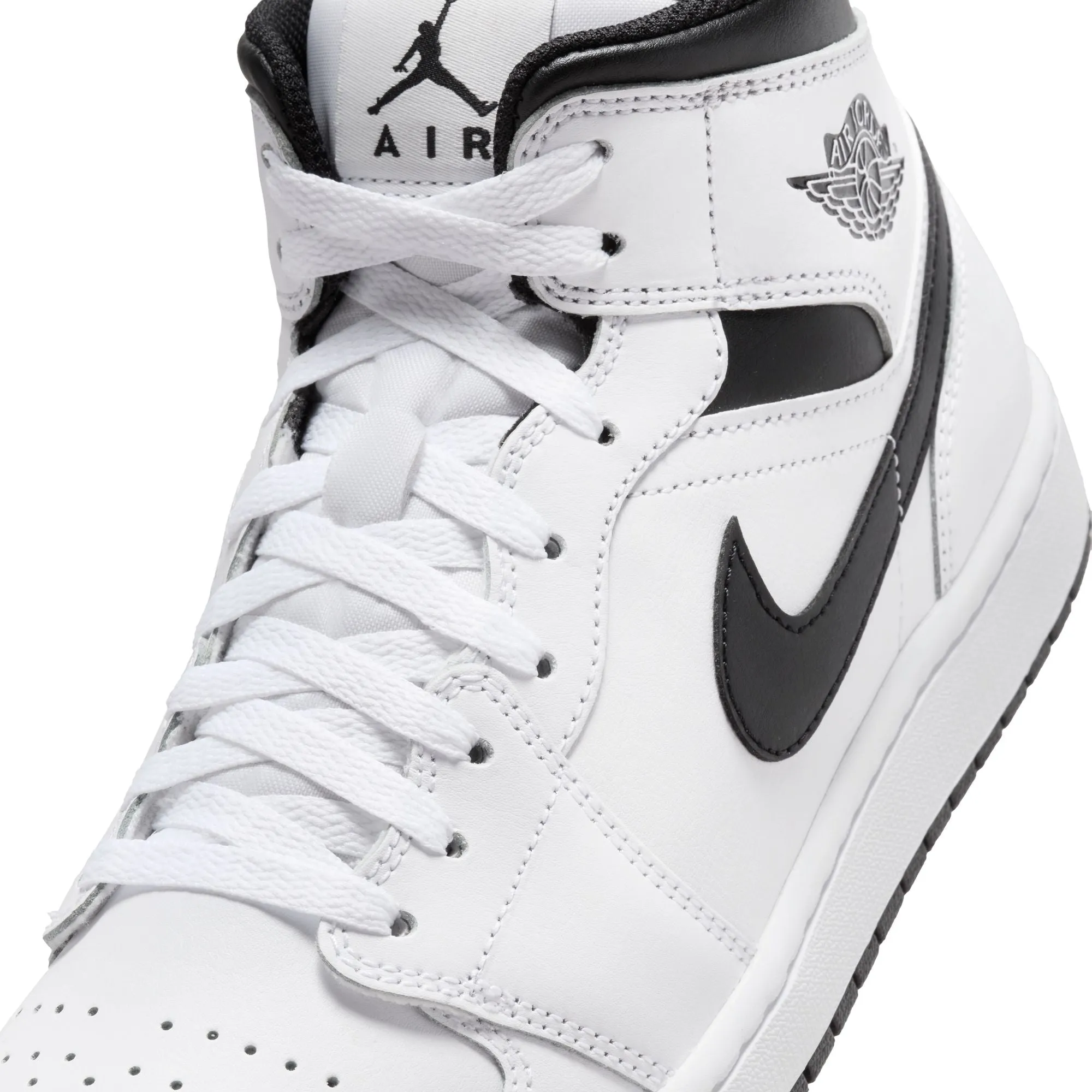 Air Jordan 1 Mid 'White/Black'