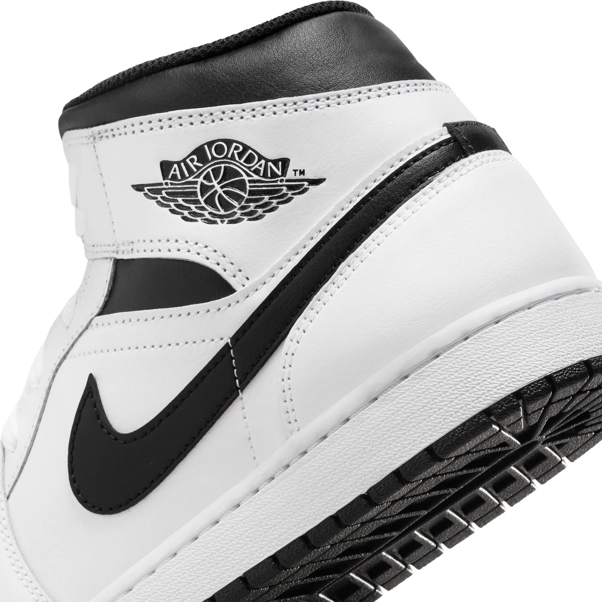 Air Jordan 1 Mid 'White/Black'