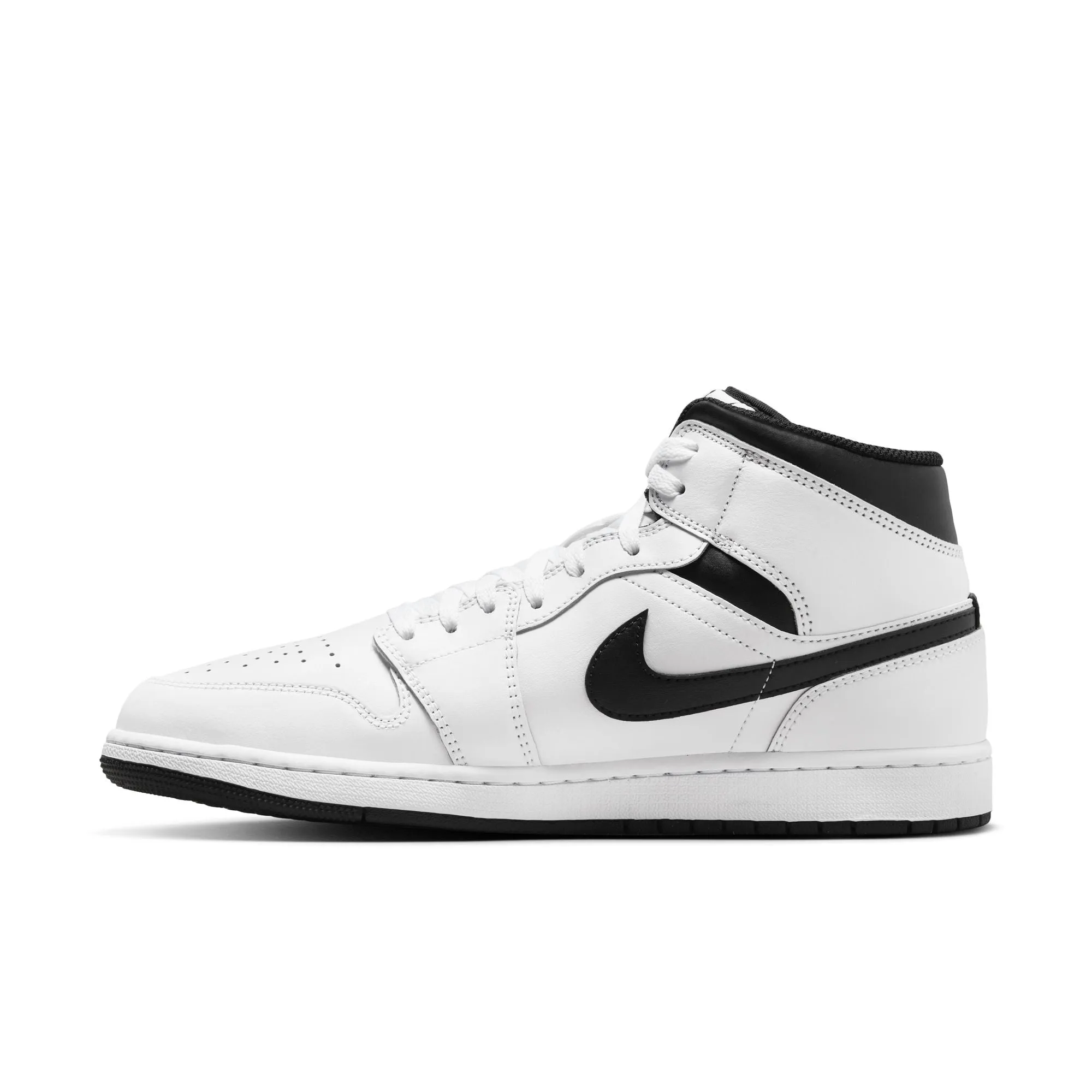 Air Jordan 1 Mid 'White/Black'