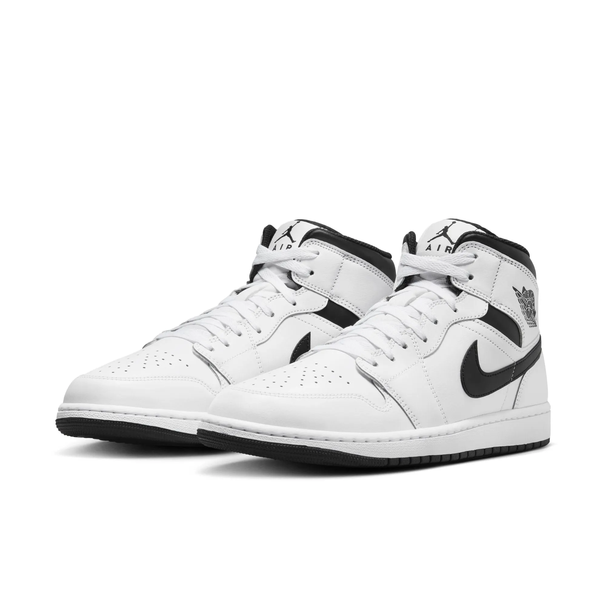 Air Jordan 1 Mid 'White/Black'