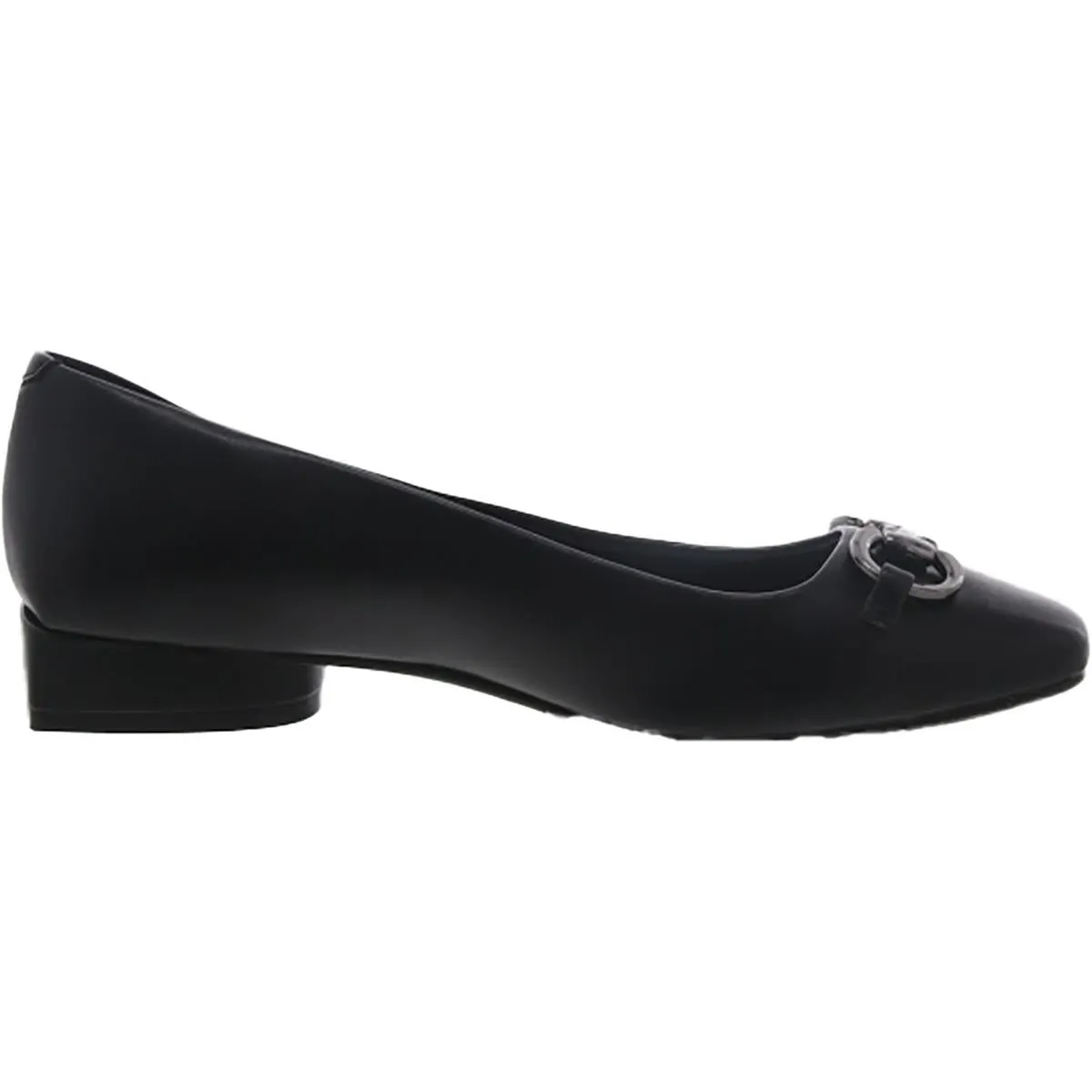 Anne Klein Womens CORA Chain Slip On Loafers