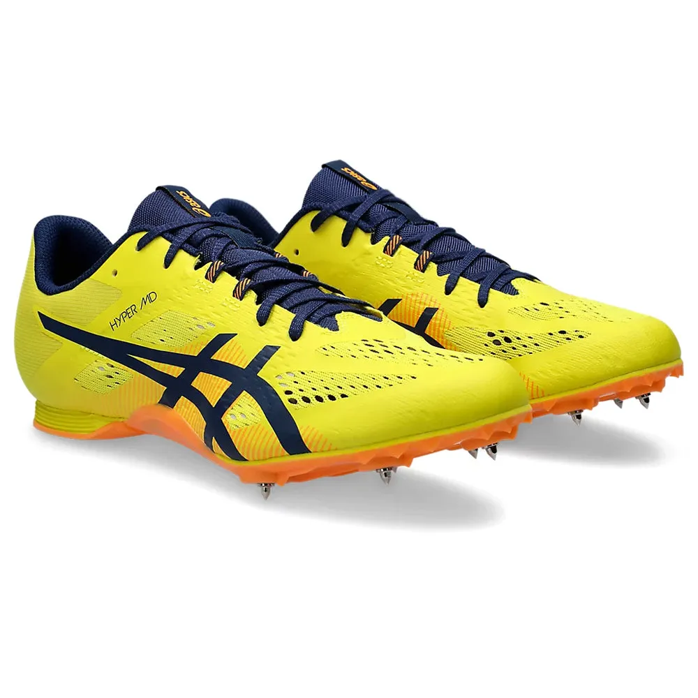 ASICS HYPER MD 8 (M) - (BRIGHT YELLOW/ BLUE EXPANSE) RUNNING SHOES