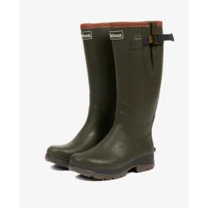 Barbour Tempest Neoprene Mens Wellington Boots - Olive