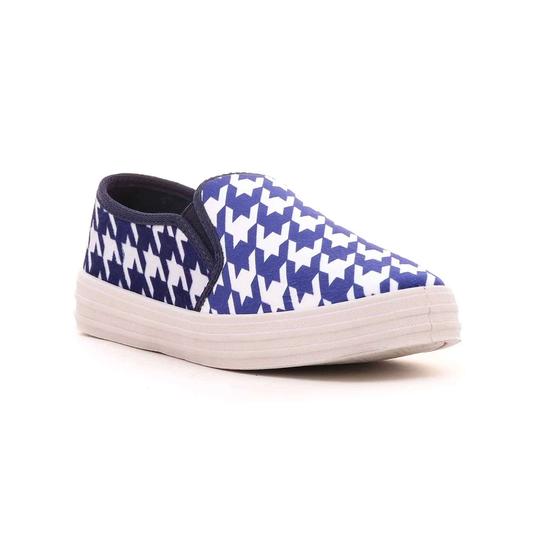 Blue Casual Slip Ons WN6130