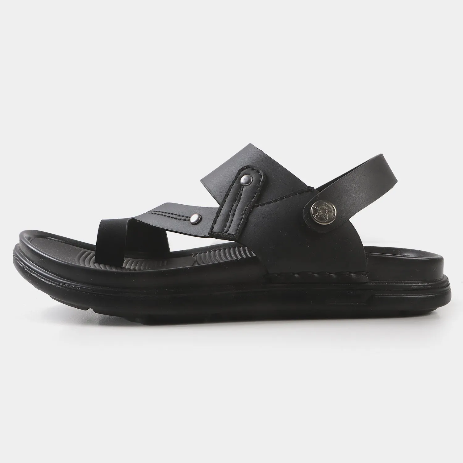 Boys Sandal 640-53 - BLACK