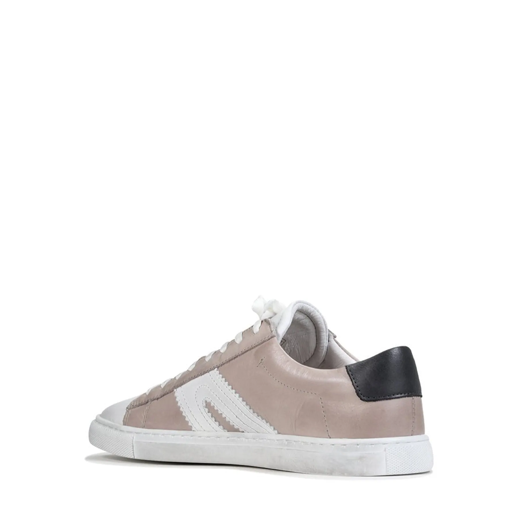 BURN LOW-TOP LEATHER SNEAKERS