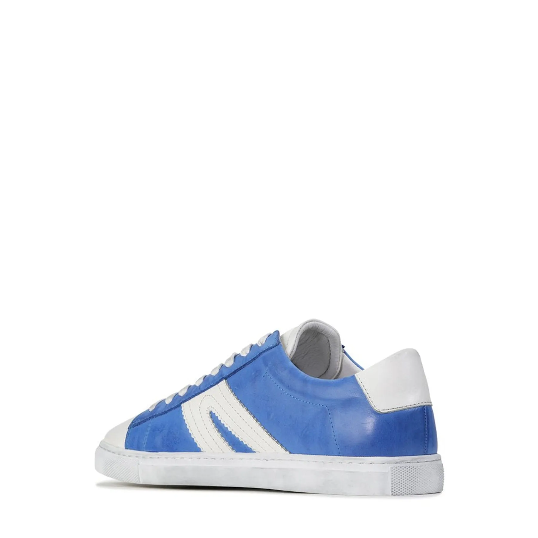 BURN LOW-TOP LEATHER SNEAKERS