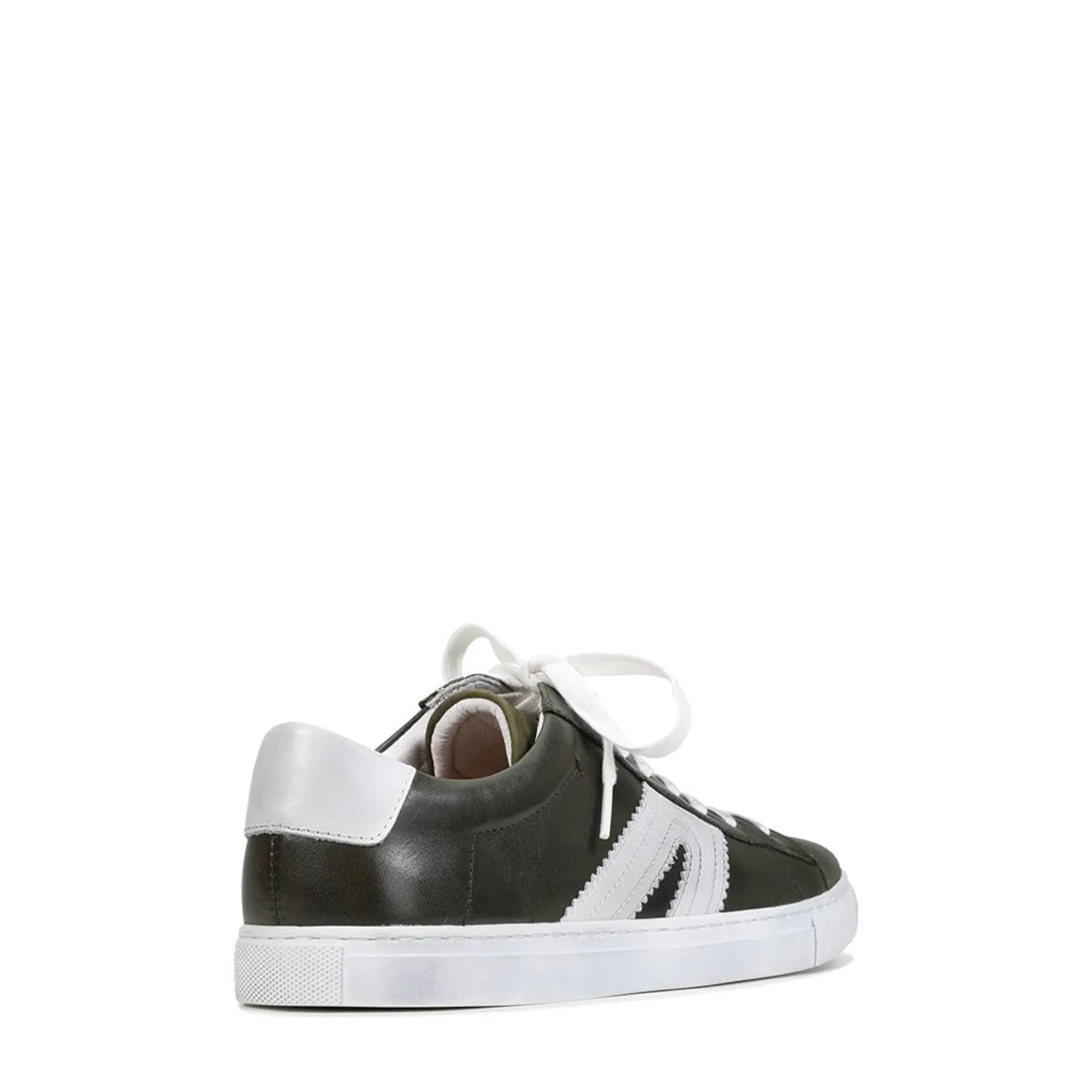 BURN LOW-TOP LEATHER SNEAKERS