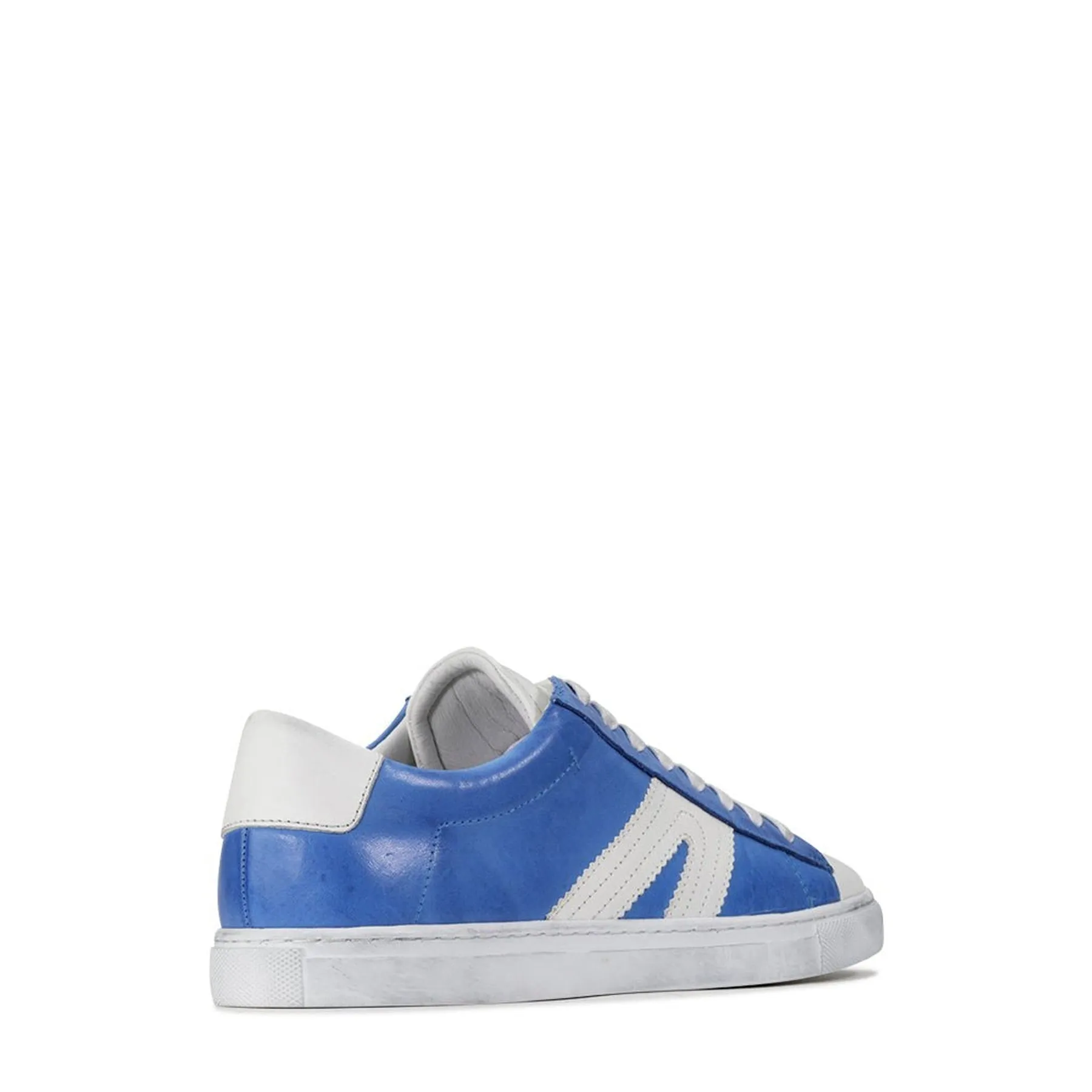 BURN LOW-TOP LEATHER SNEAKERS