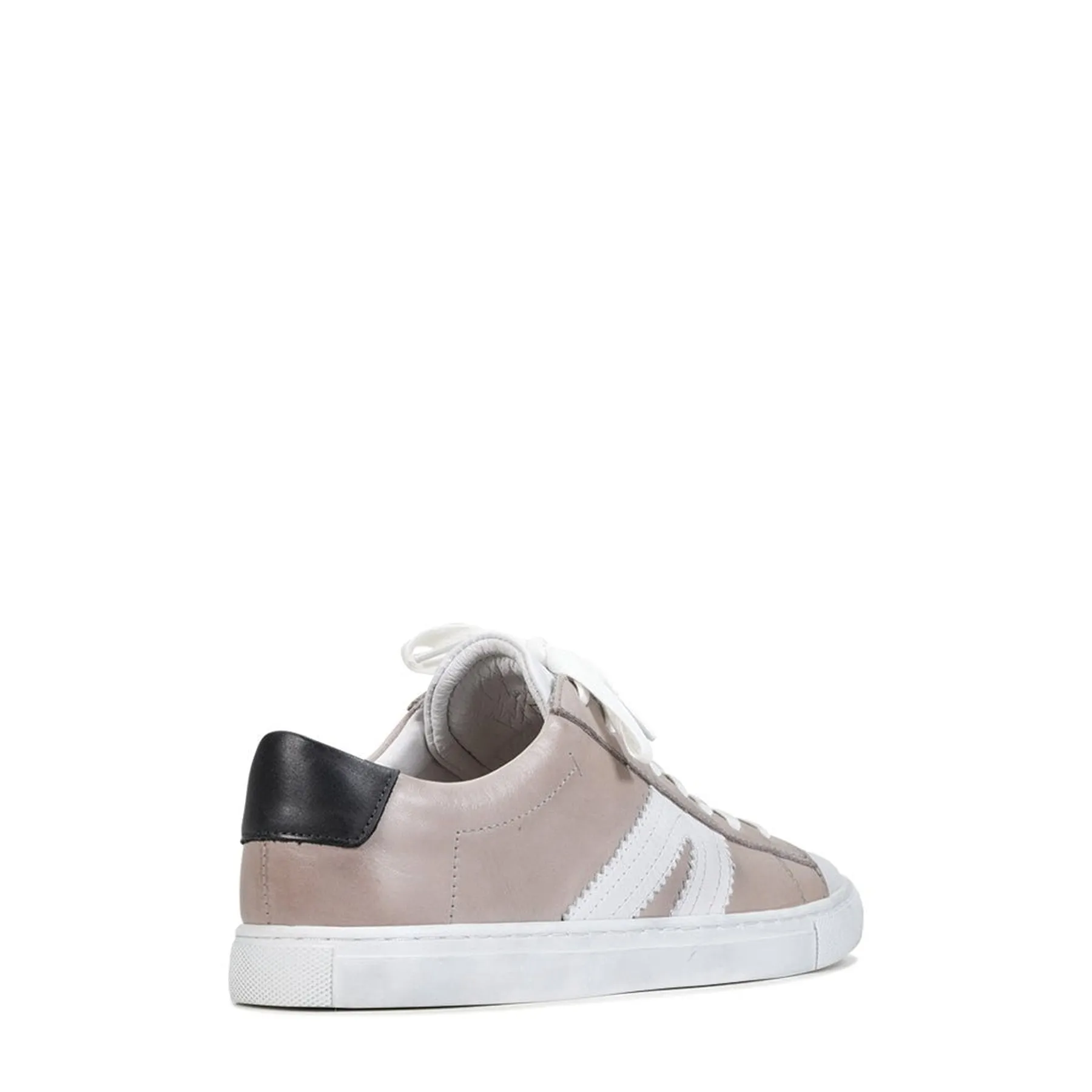 BURN LOW-TOP LEATHER SNEAKERS