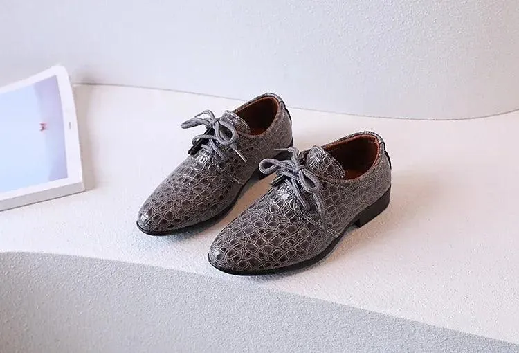 Children's Casual Shoes - Classic Leather Formal Shoes - TSS329