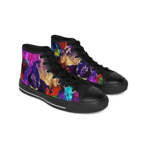 Color Paintings - Inovax Women's Classic Sneakers