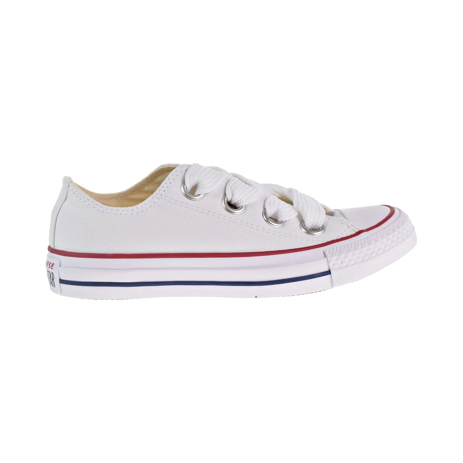 Converse Chuck Taylor All Star Big Eyelets Ox Women's Shoes White/Blue/Garnet