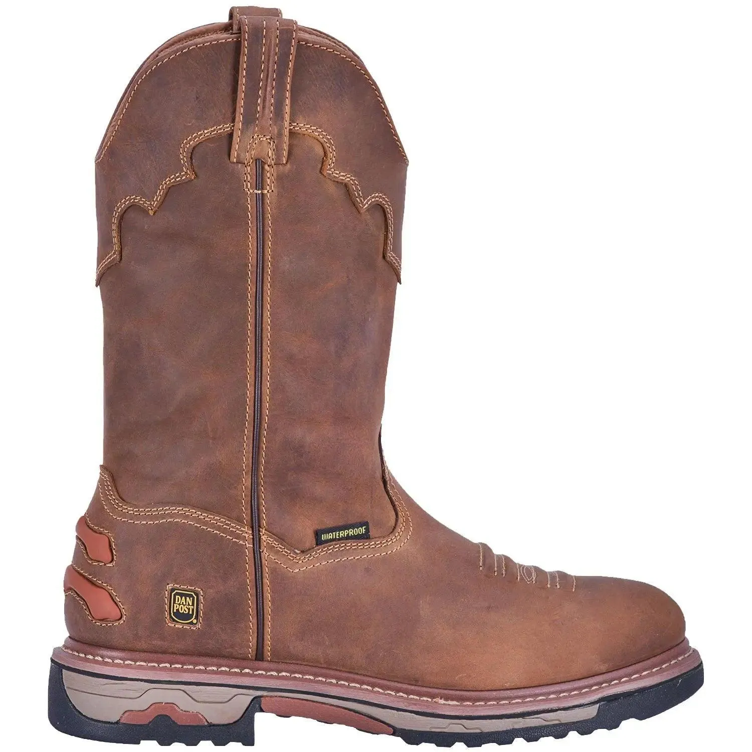 Dan Post Men’s Journeyman Waterproof Composite Toe Leather Boot DP69512