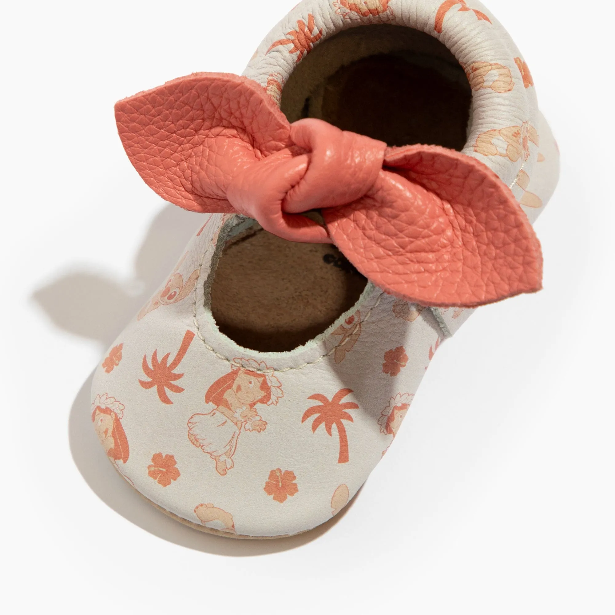 Disney Lilo Beachy Knotted Bow Baby Shoe