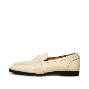 Erika saddle loafer leather - OFF WHITE