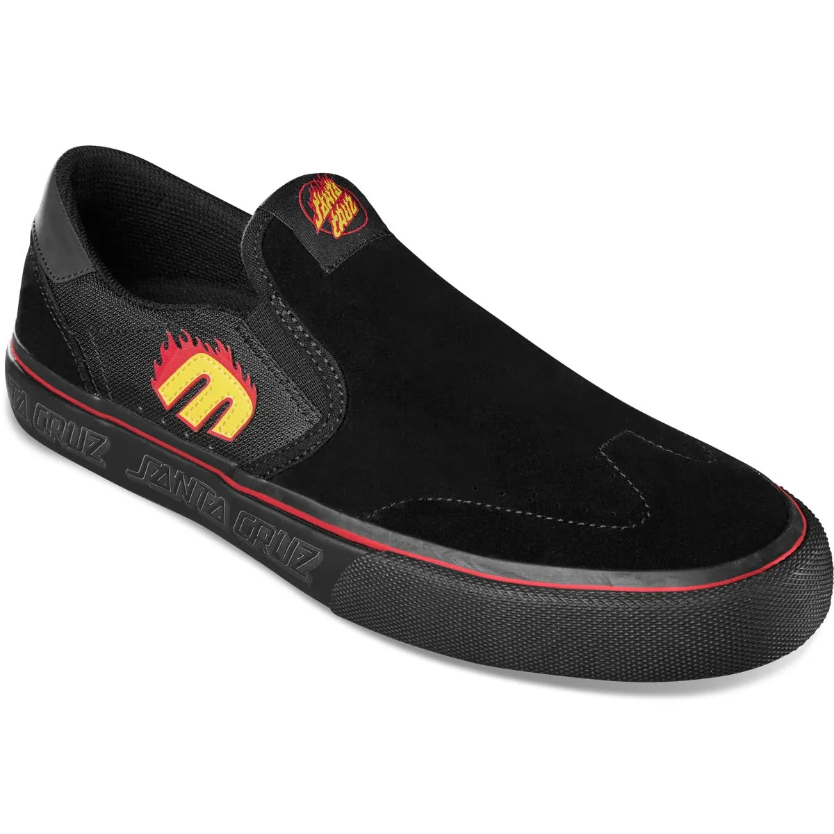 Etnies Shoes Lo-Cut Slip x Santa Cruz - Black