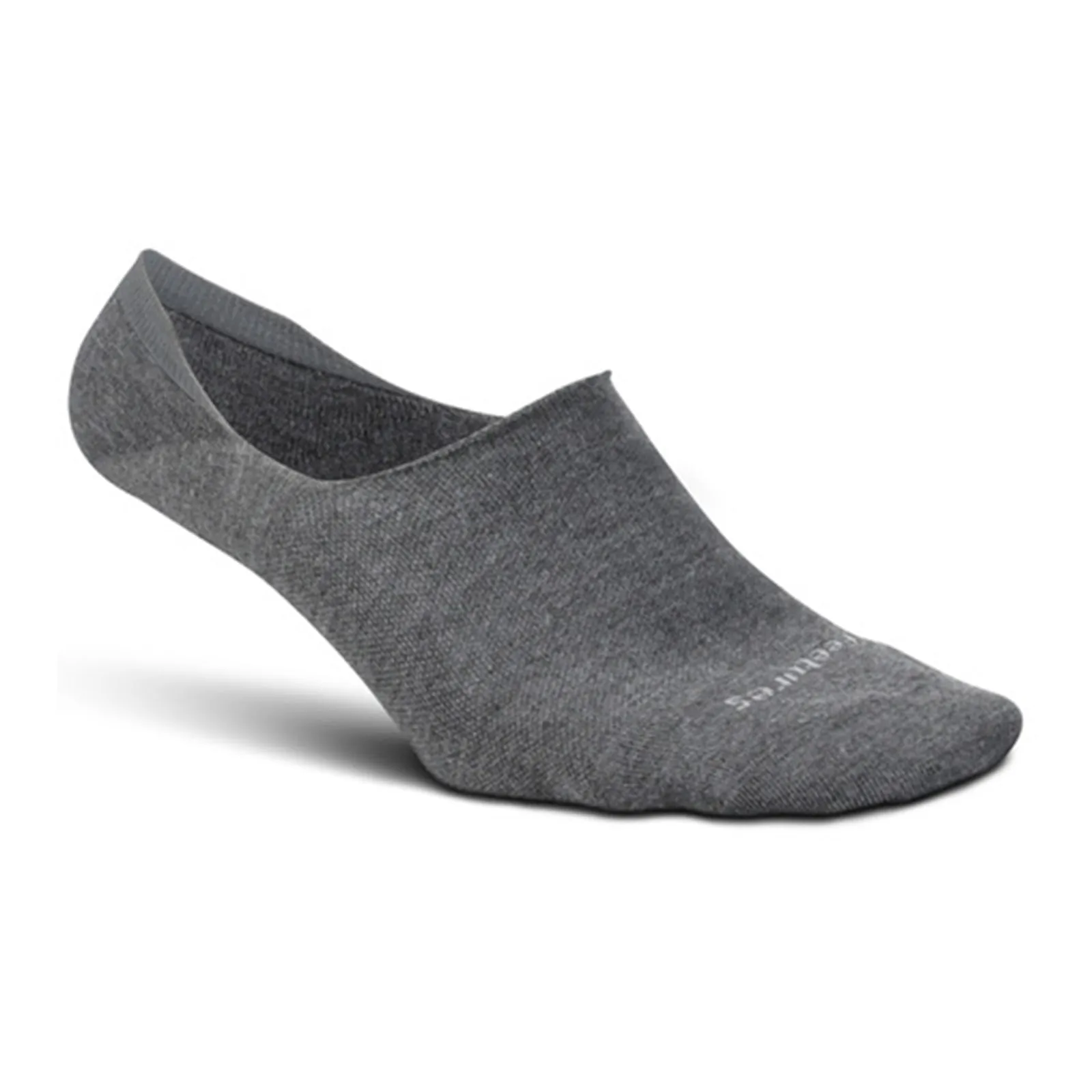 Feetures LM75352 Everyday Invisible Sock (Men) - Light Gray