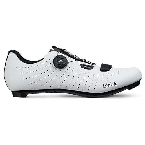 Fizik Tempo Overcurve R5 Quick-Fit Road Cycling Shoes, Black / White