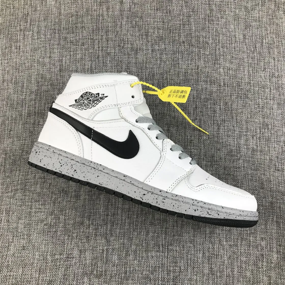 JORDAN 1 MID x WHITE CEMENT