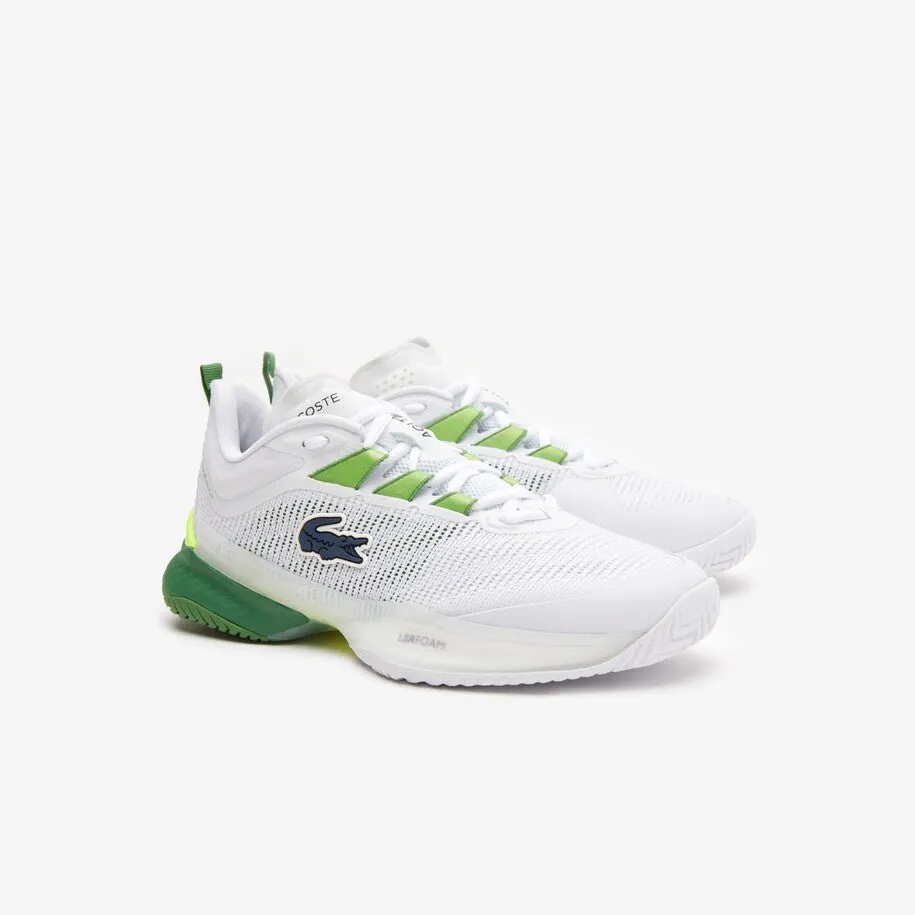 Lacoste AG-LT23 Ultra Women’s Tennis Shoes - White/Green