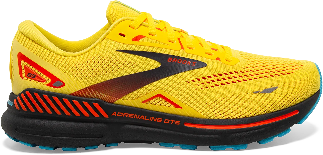 Men's Adrenaline GTS 23 (708 - Yellow/Foraged Iron/Orange)