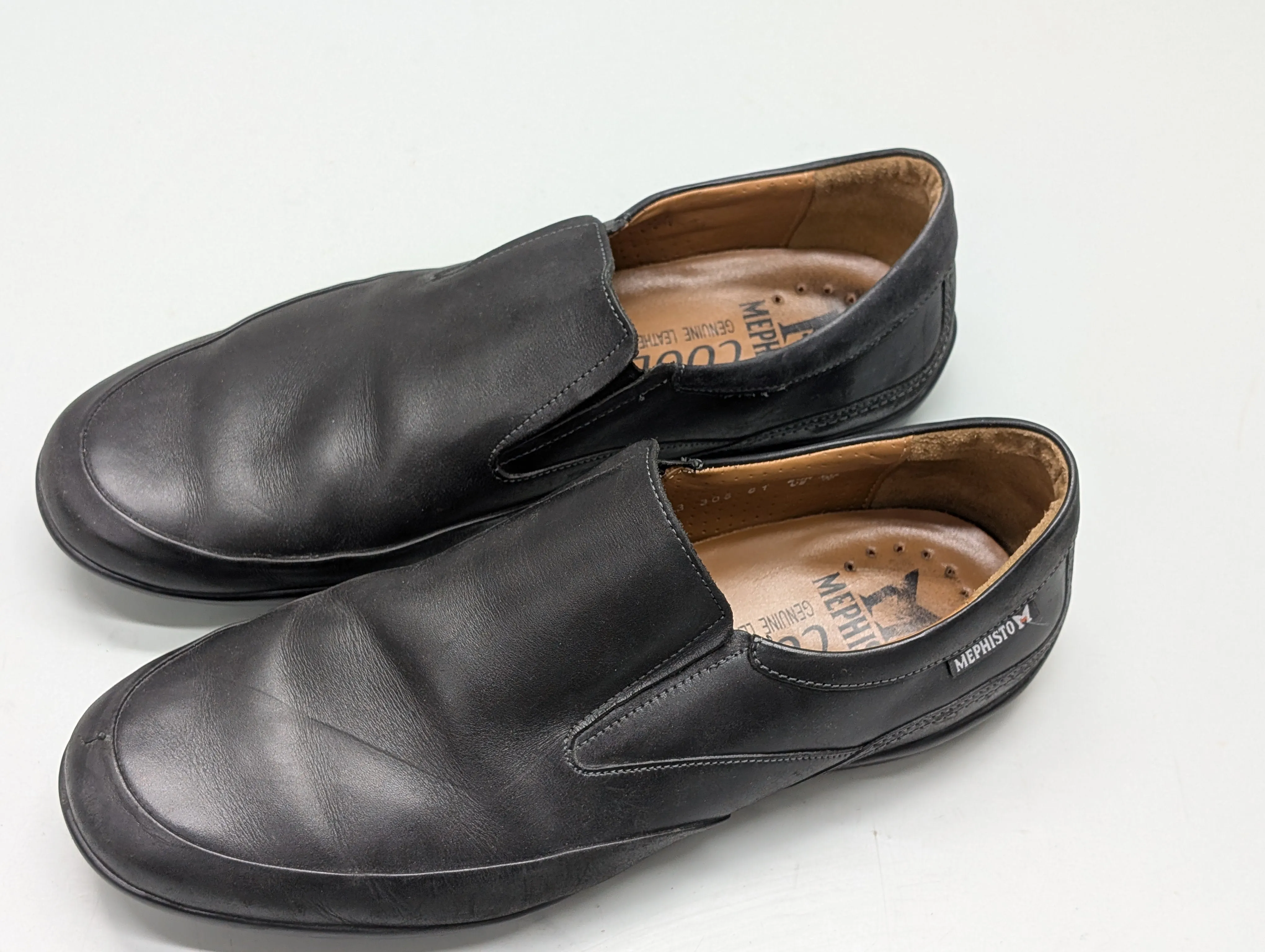 Mephisto black "Edlef" casual loafers US Mens sz 10 /EUR 9.5