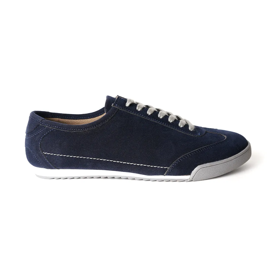 Monkstory Sleek Suede Sneakers  - Blue