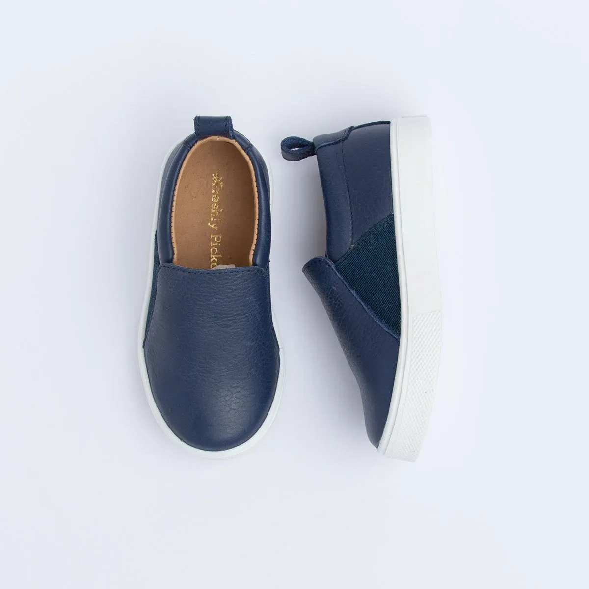 Navy Slip-On Sneaker