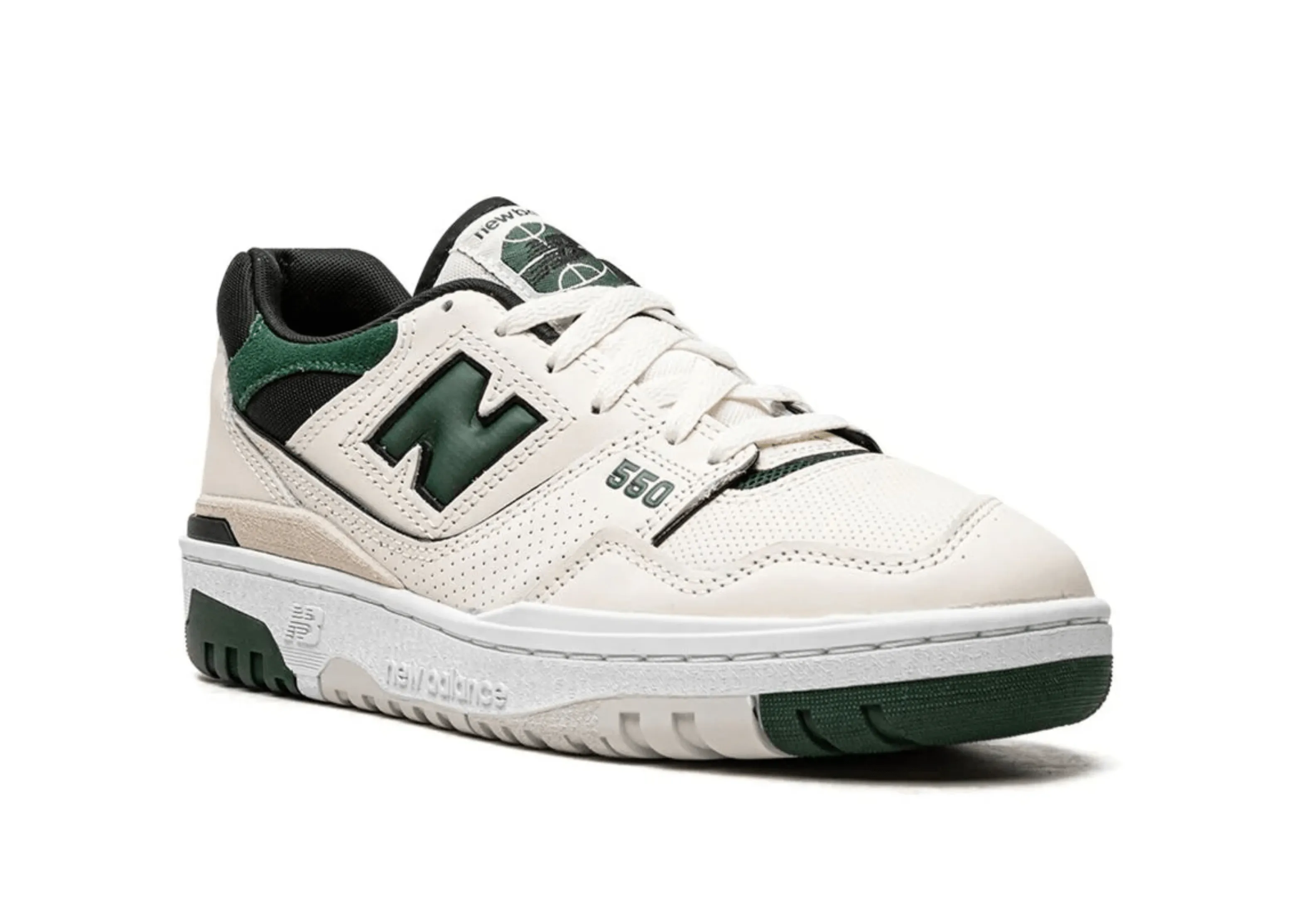 New Balance 550 Sea Salt Pine Green