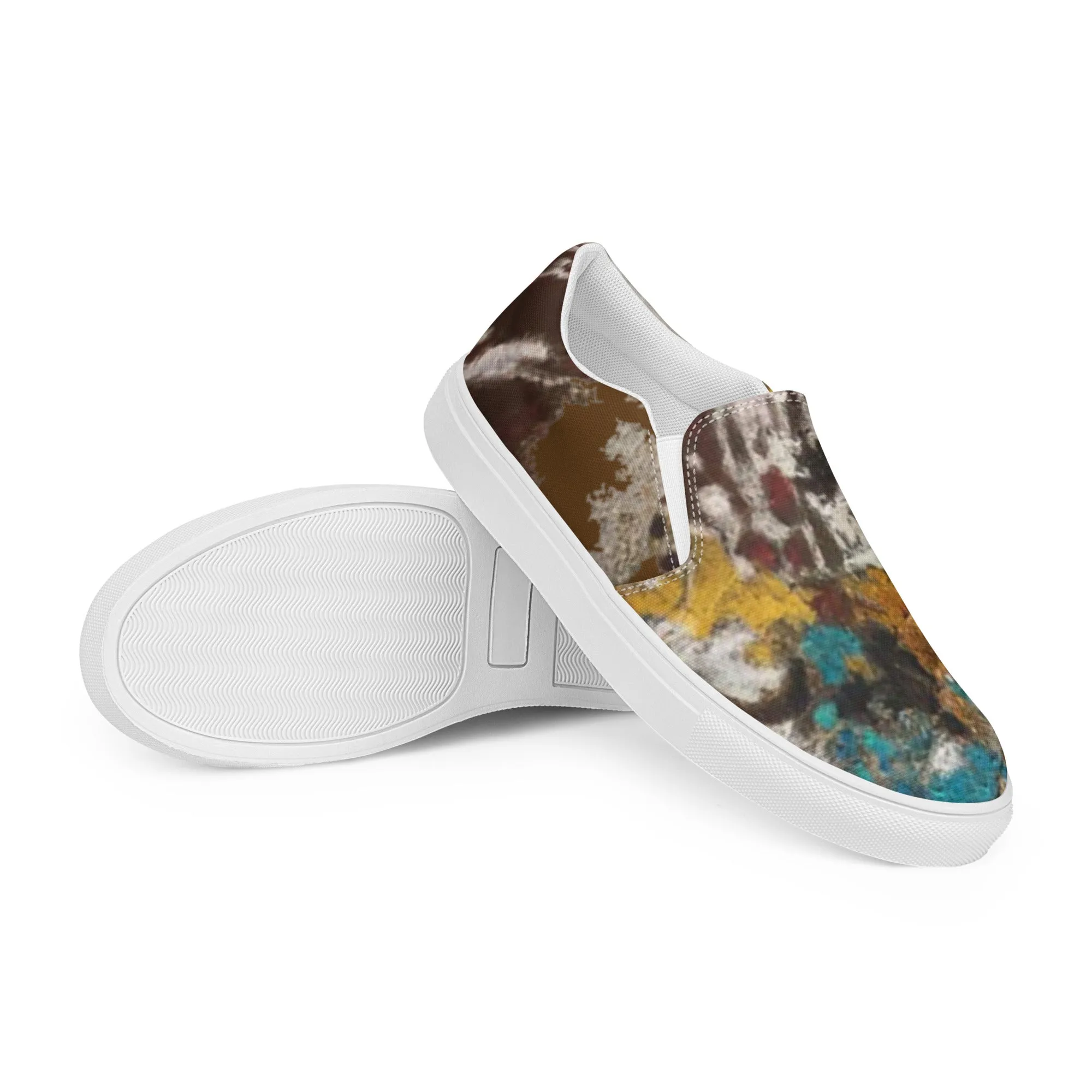 ORIGEN. Women’s slip-on canvas shoes