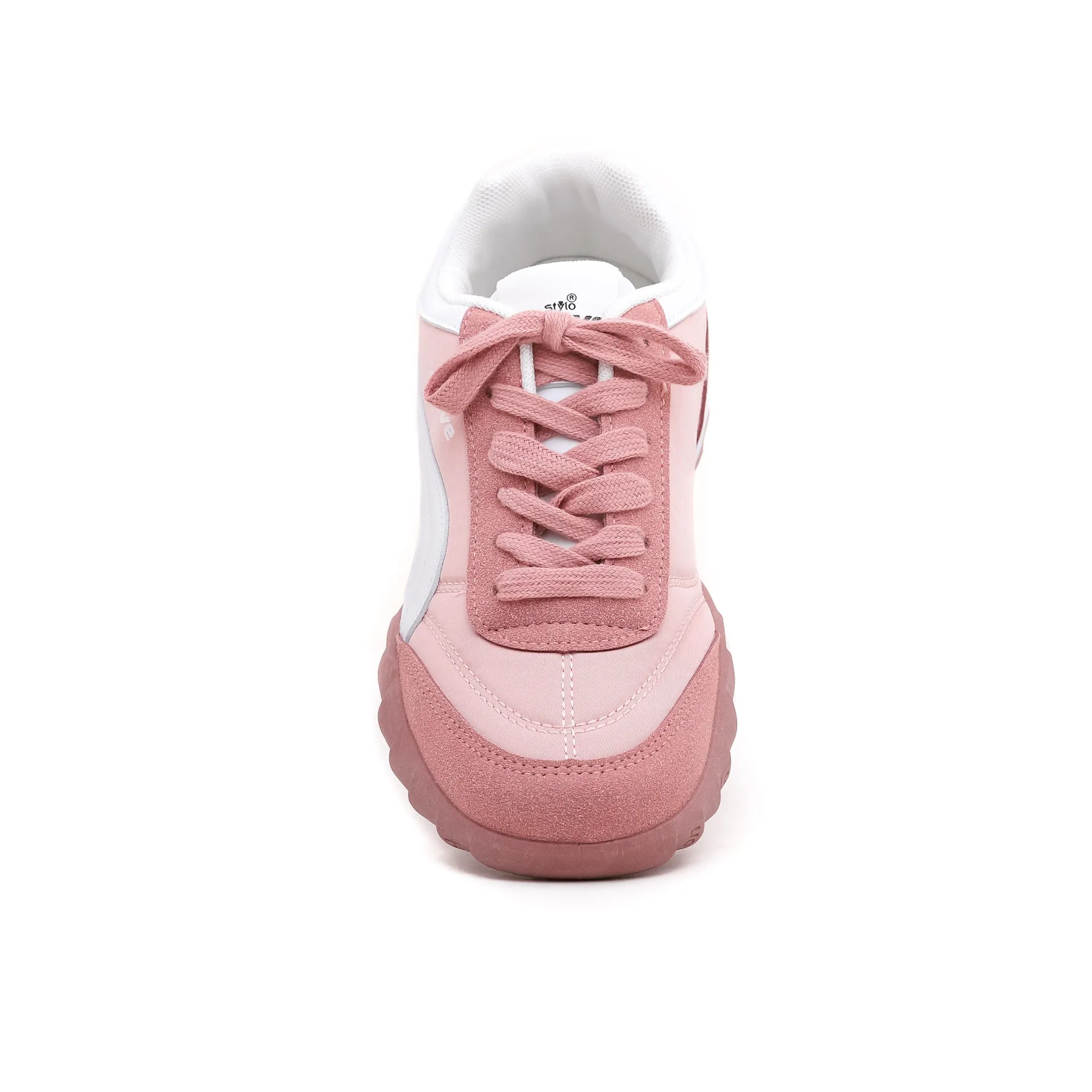 Pink Lace-Up Trainers AT7244