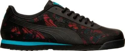 Puma Roma TK Graphic - Black/Teal/Coral