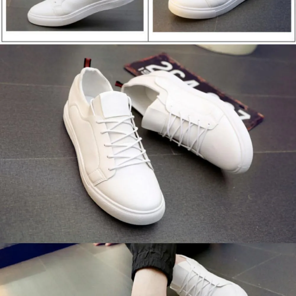 Shoppy British White Classic Sneaker Series / Men / Women / Couple / Shoes / Trend / Fashion / Travel / Gift