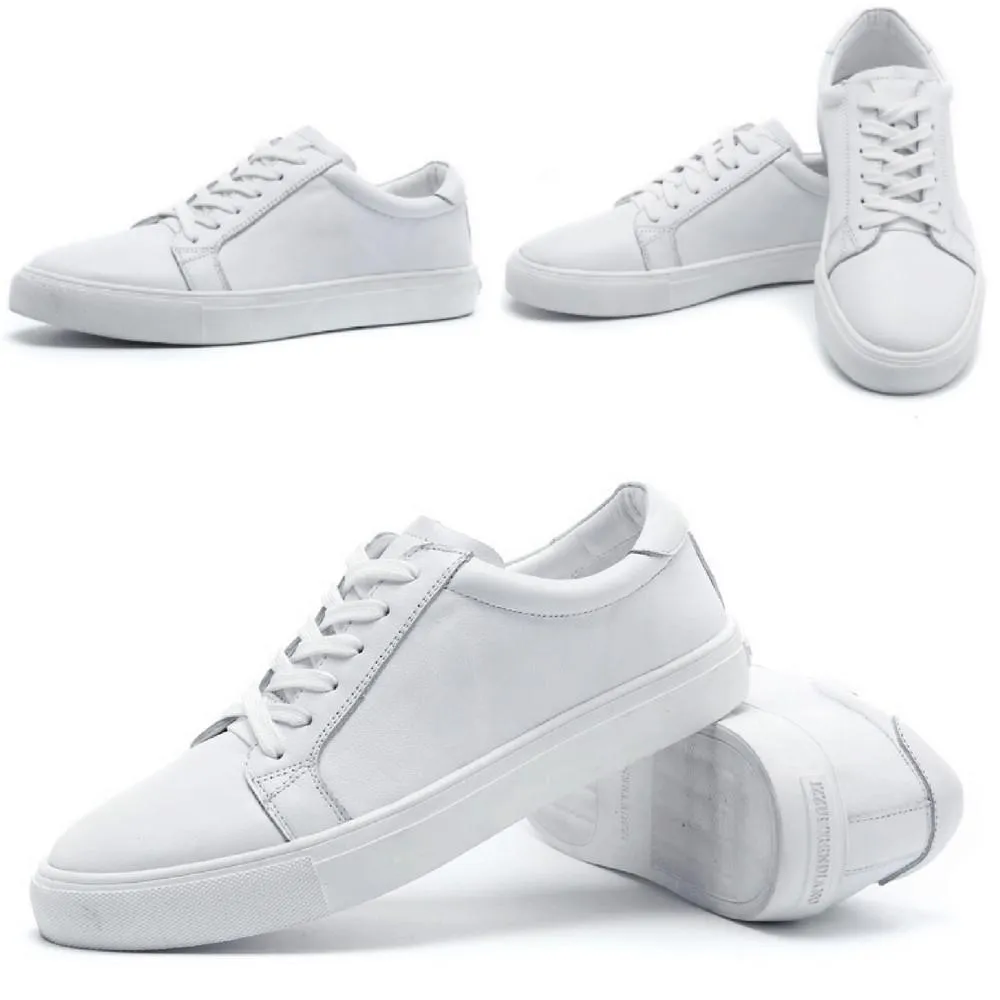 Shoppy British White Classic Sneaker Series / Men / Women / Couple / Shoes / Trend / Fashion / Travel / Gift