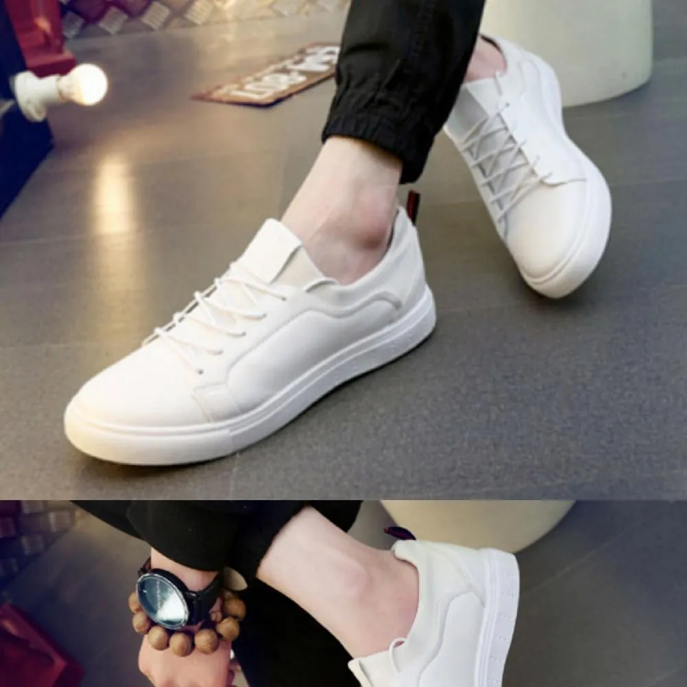 Shoppy British White Classic Sneaker Series / Men / Women / Couple / Shoes / Trend / Fashion / Travel / Gift