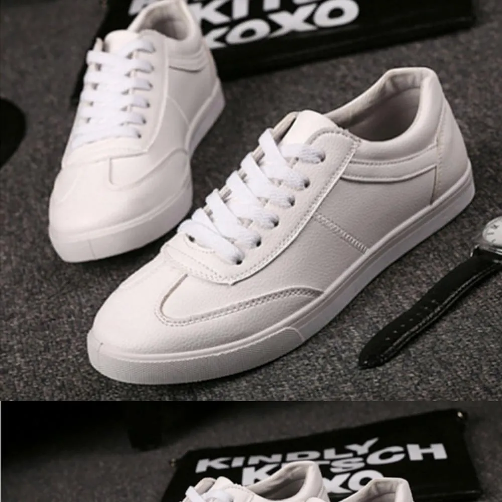 Shoppy British White Classic Sneaker Series / Men / Women / Couple / Shoes / Trend / Fashion / Travel / Gift