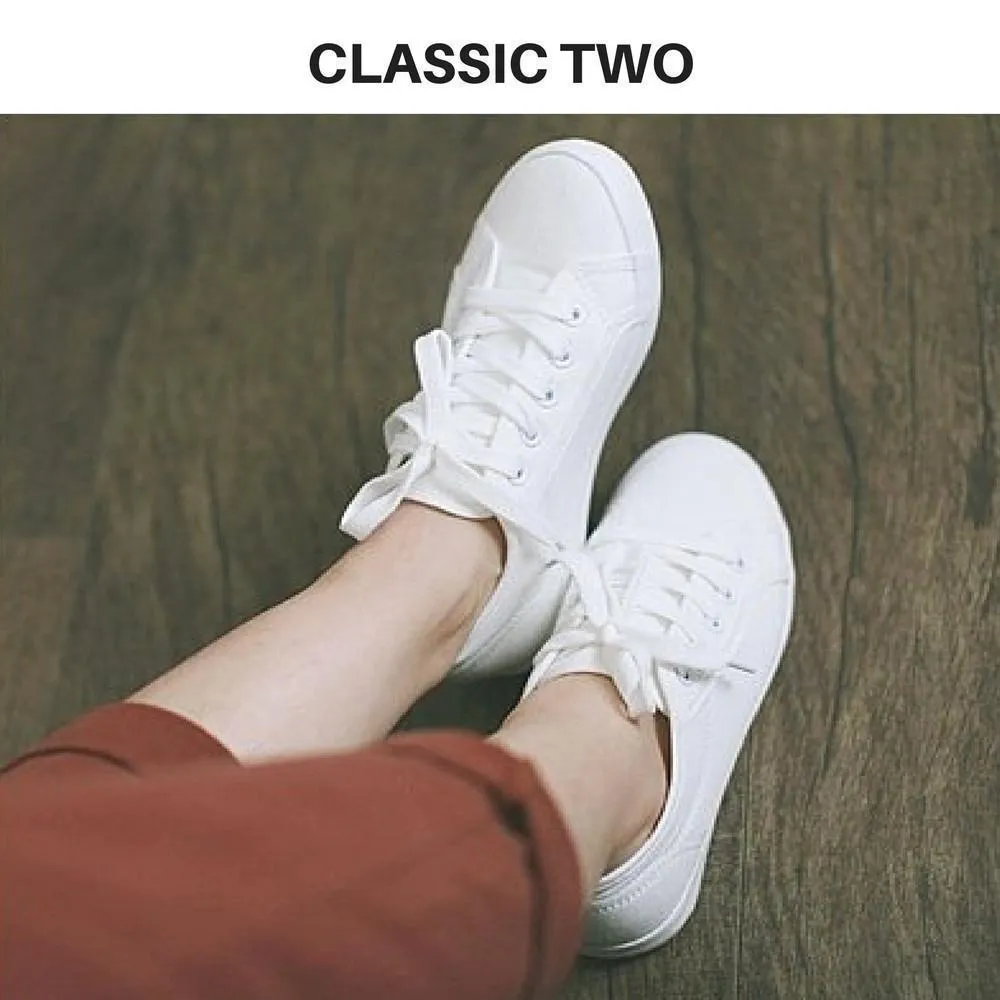 Shoppy British White Classic Sneaker Series / Men / Women / Couple / Shoes / Trend / Fashion / Travel / Gift