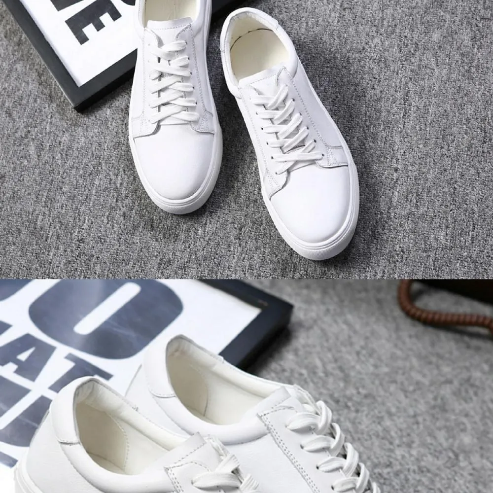 Shoppy British White Classic Sneaker Series / Men / Women / Couple / Shoes / Trend / Fashion / Travel / Gift