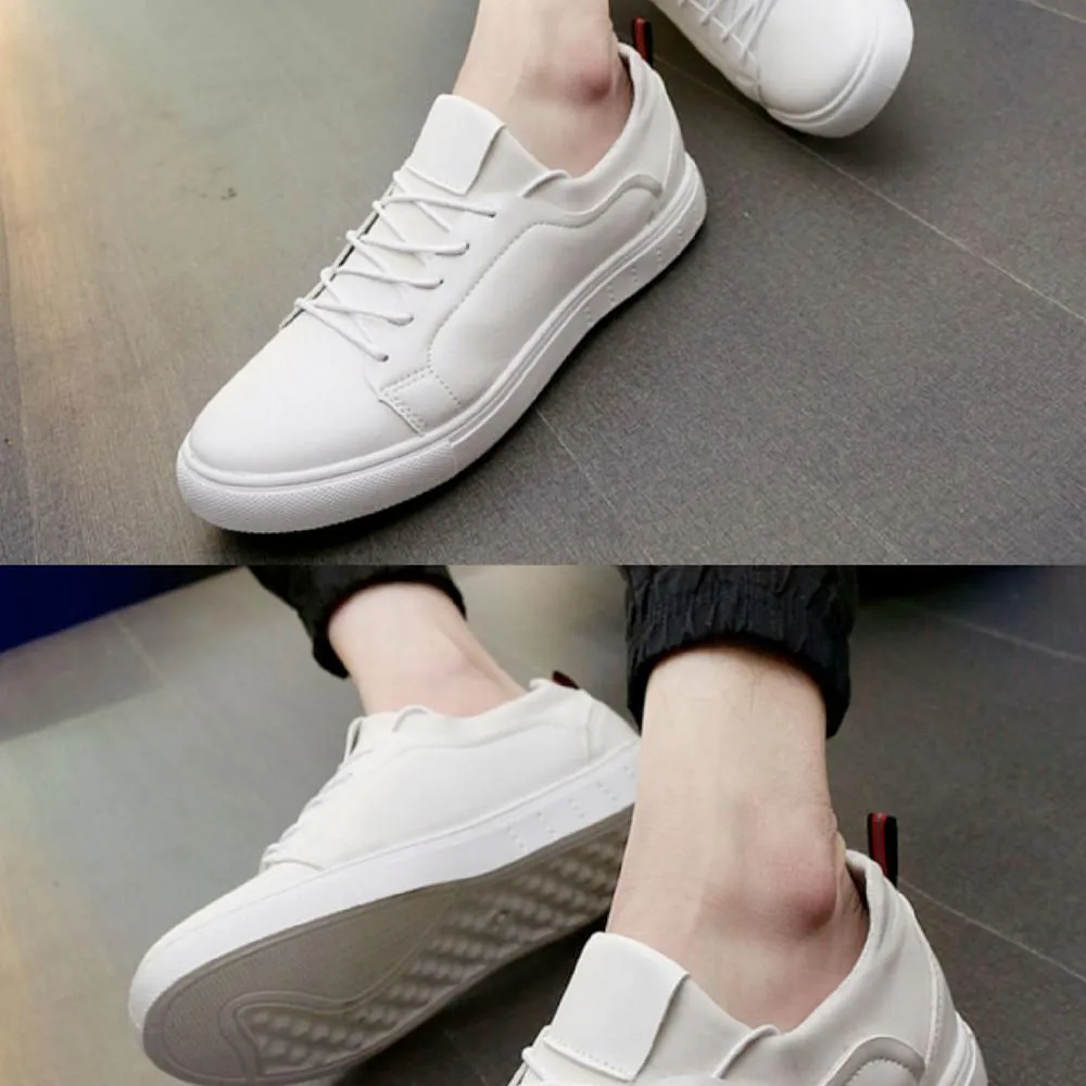 Shoppy British White Classic Sneaker Series / Men / Women / Couple / Shoes / Trend / Fashion / Travel / Gift