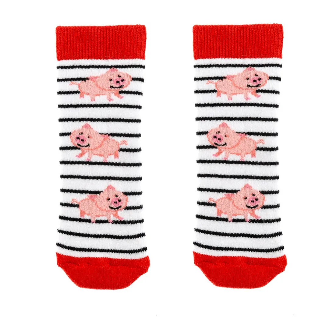 Squelch Tots Socks Pigs Age 1-2