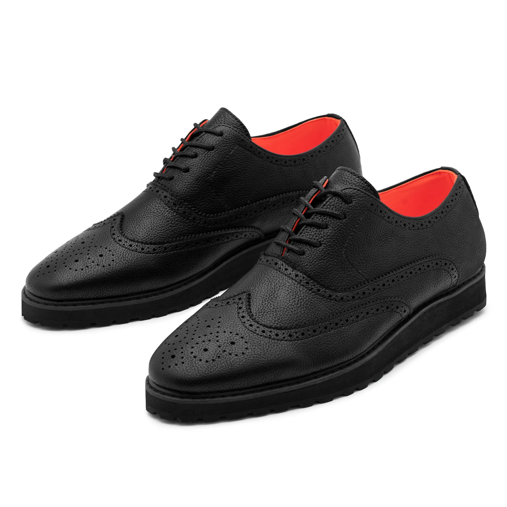 The Priority L TAYNO Leather Lace Up Wingtip Sneaker