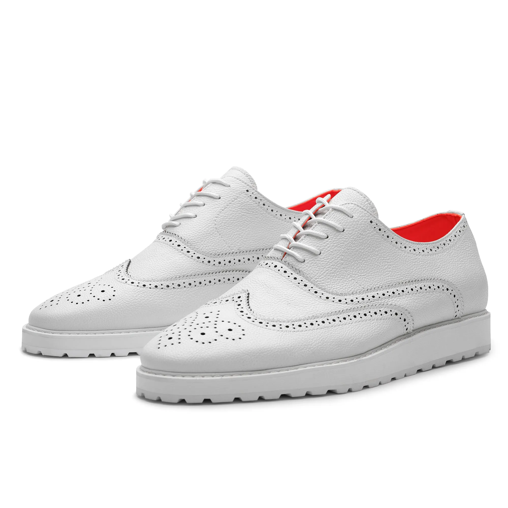 The Priority L TAYNO Leather Lace Up Wingtip Sneaker