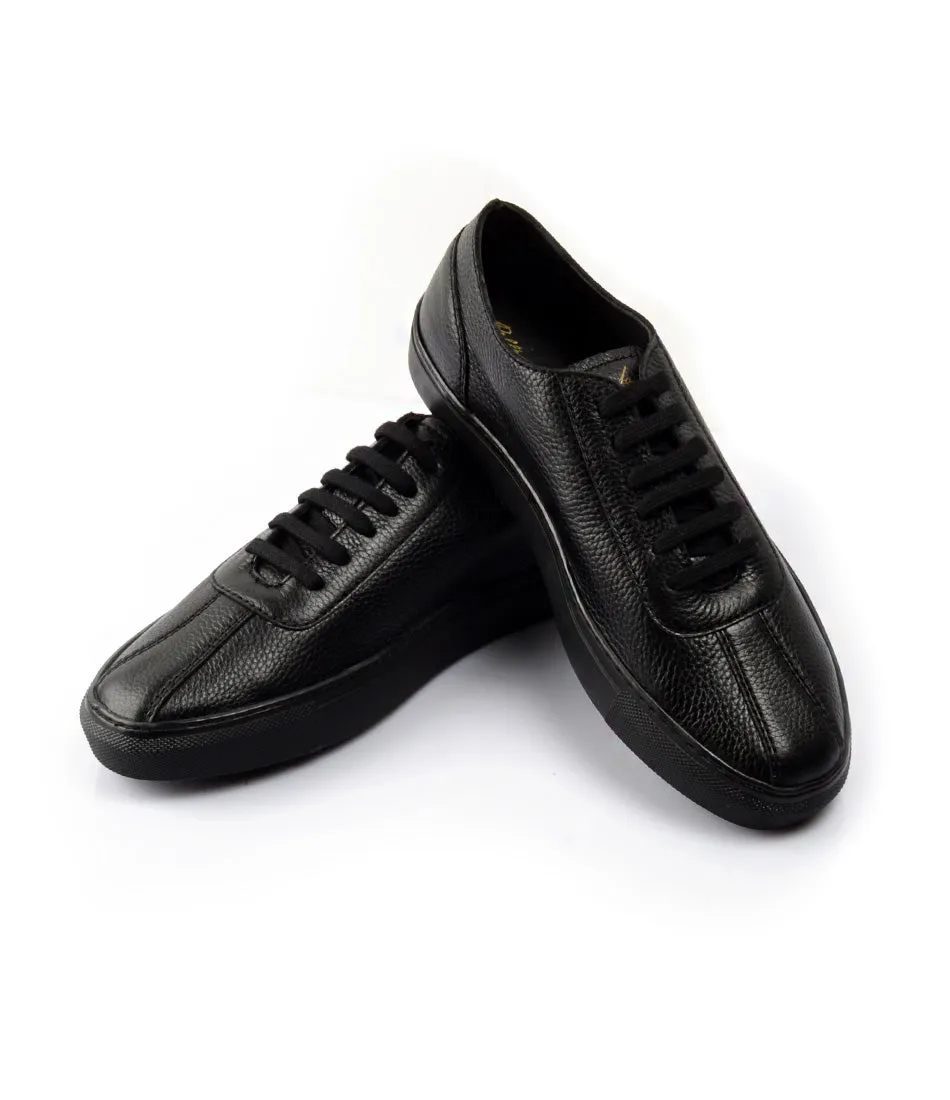 Unlined Sneakers - Black Milled