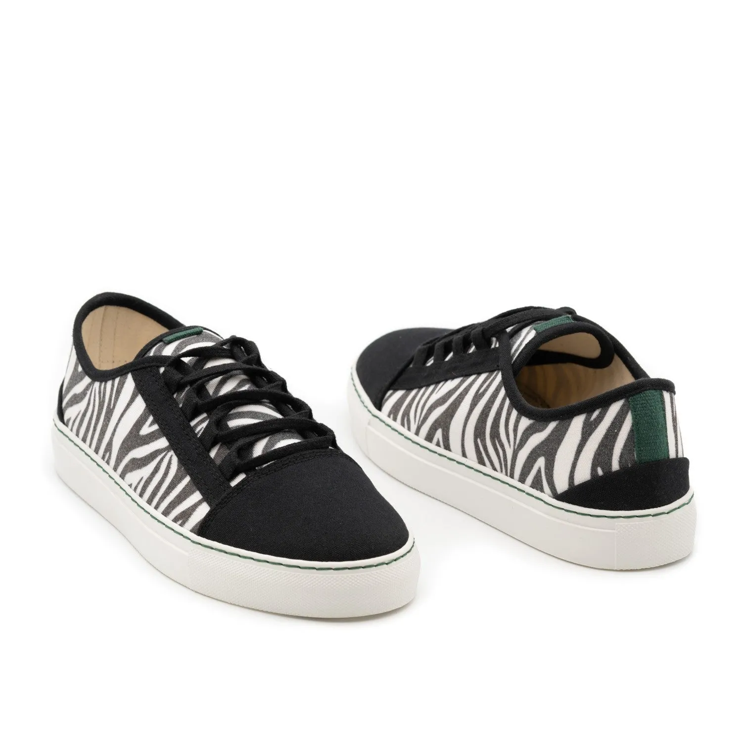 Vegan sneaker zebra CUV011