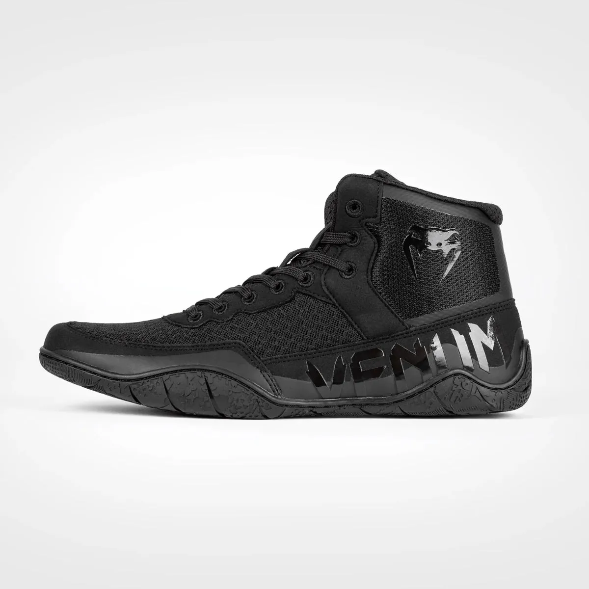 Venum Elite Wrestling Shoes Black/Black